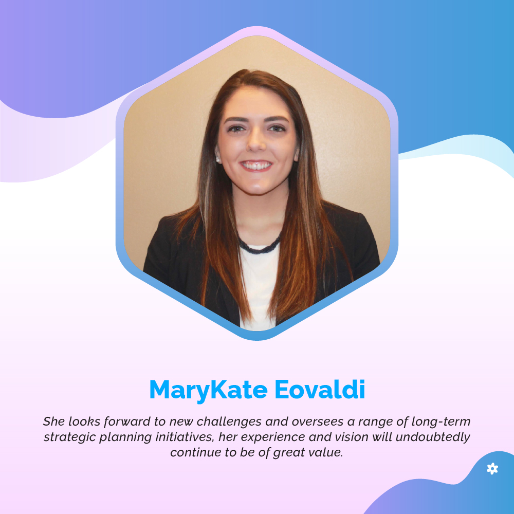 MaryKate Eovaldi, diverse financial skills